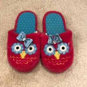 *4/$25 Girls owl slide on slippers